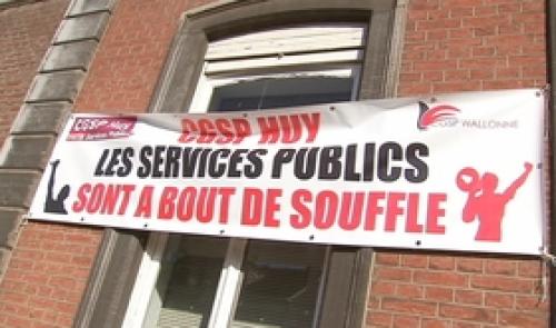 Action syndicale au Forem de Huy