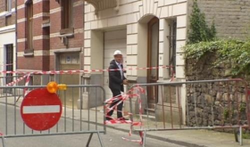Huy: une habitation menace de s'effondrer