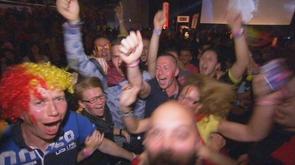 1ère victoire des Diables Rouges à l'Euro