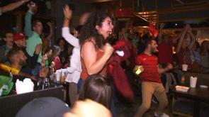 Poulseur : grosse ambiance pour soutenir le Portugal