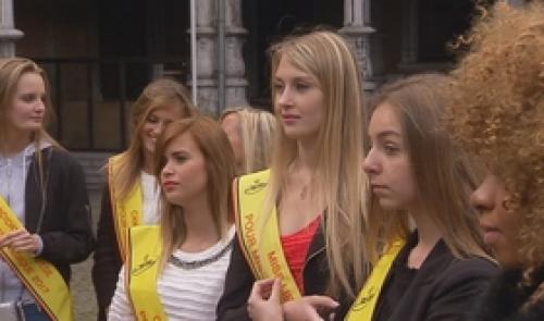 Miss : candidates en visite à Liège