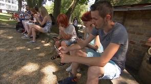 Parc de la Boverie: 300 chasseurs de Pokémon