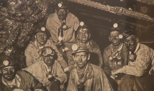 Exposition : photos des mineurs à Blegny Mine