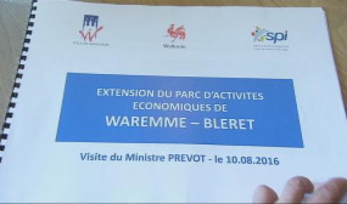 Waremme : extension du parc d'activités économiques