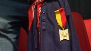 Tchantchès, officier du mérite wallon