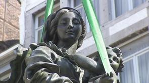 Liège : retour de la Vierge