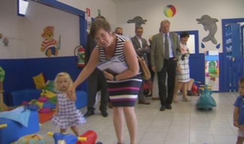 Nouvelle crèche à Retinne