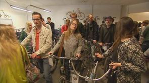 La bourse aux vélos des Guillemins se prépare : les dépôts de vélos ont débuté