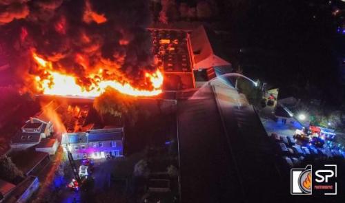 Important incendie à Grivegnée