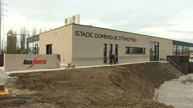 Inauguration du Stade Dominique D'Onofrio à Ans