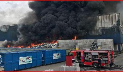Incendie à Wandre: les pompiers en surveillance toute la nuit 