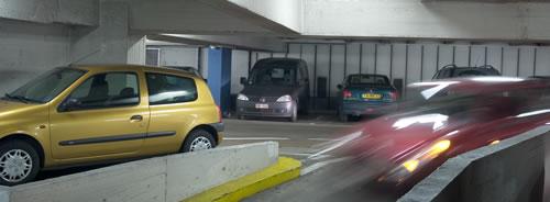 Incendie dans le parking Opéra !