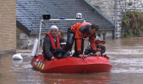 Intempéries : situation sans précédent à Hony (Esneux)