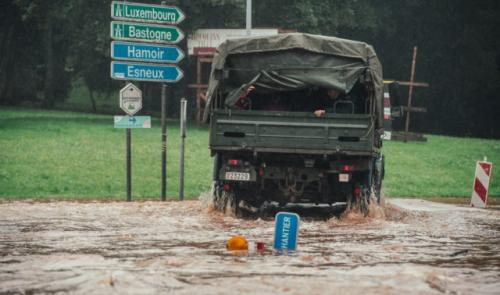 Intempéries : l'armée en renfort