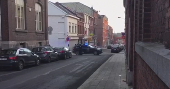 Intervention du PAB rue du Laveu à Liège