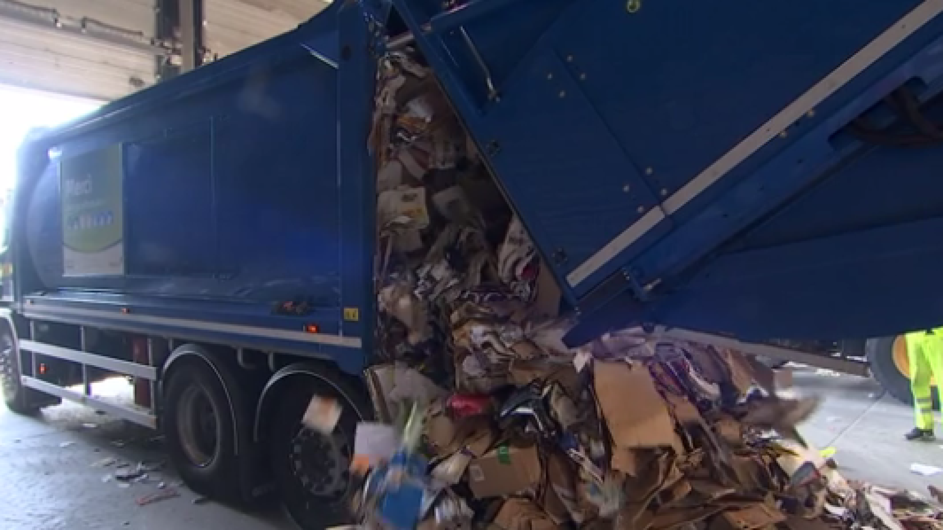 Intradel : réaction au vol de carton dans les collectes 