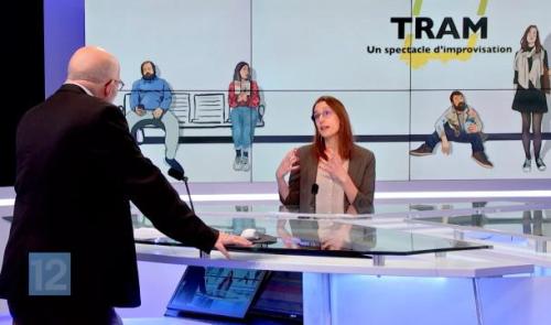 Invité : un spectacle d'impro sur le tram ! 