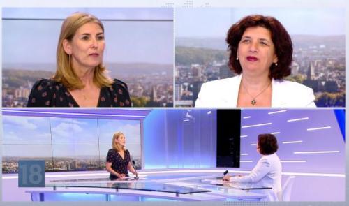 Invitée du JT, Yesmina Hantout présente le Business Meeting de Tanger 
