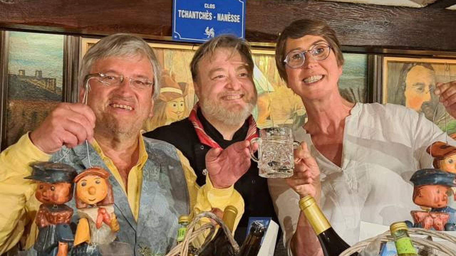Isabelle Hauben et Pierre Luthers : lauréats du 37ème prix Tchantchès et Nanesse