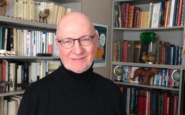 Jacques Mercier narrateur de Pierre et le loup avec l'OPRL