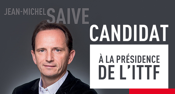 Jean-Michel Saive se lance dans la course à la présidence de l'ITTF