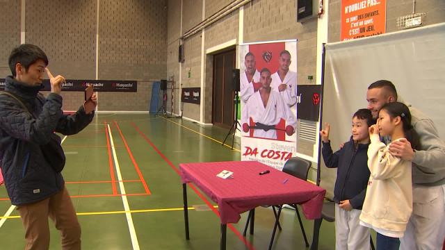 Karaté: le champion olympique de la discipline à Neupré
