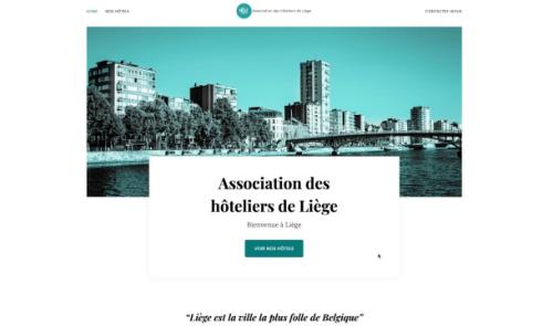 L'association des hôteliers de Liège a désormais son nouveau site web