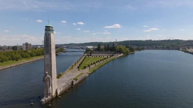L'Ile Monsin a été la première zone du port autonome de Liège