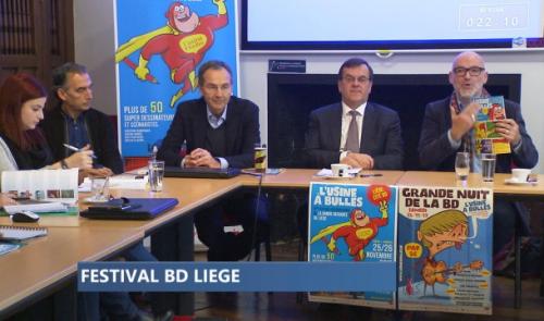 L'usine à Bulles, festival BD, s'installera au Théâtre de Liège 