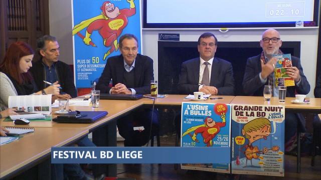 L'usine à Bulles, festival BD, s'installera au Théâtre de Liège 