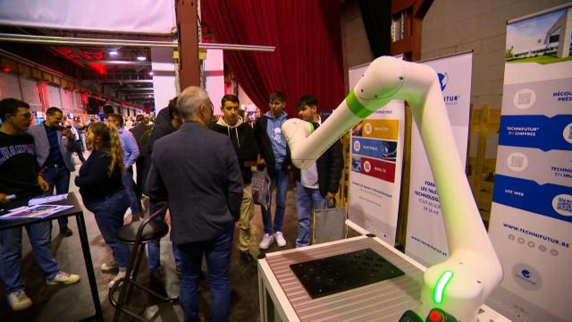 La 6ème édition du Salon des métiers de l'industrie à Herstal