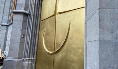 Une nouvelle porte d'entrée pour la Cathédrale de Liège 