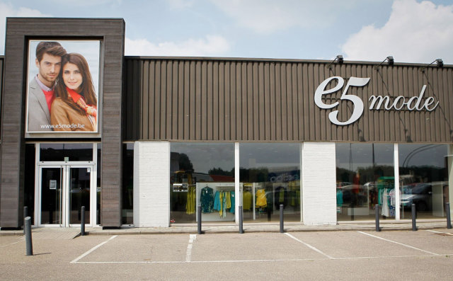 La chaine e5 mode ferme ses 12 magasins wallons !