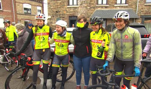La cycliste Delphine Thirifays a bouclé 1000 km en 9 jours pour Leg's Go