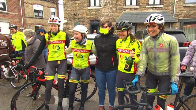 La cycliste Delphine Thirifays a bouclé 1000 km en 9 jours pour Leg's Go