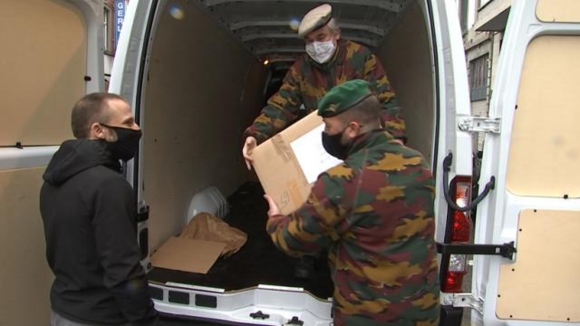 La Défense offre ses surplus d'hiver aux plus démunis 