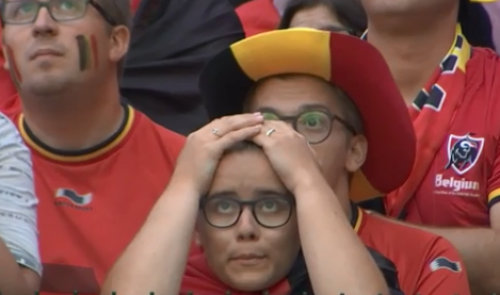 La désillusion des supporters après la défaite des Diables 