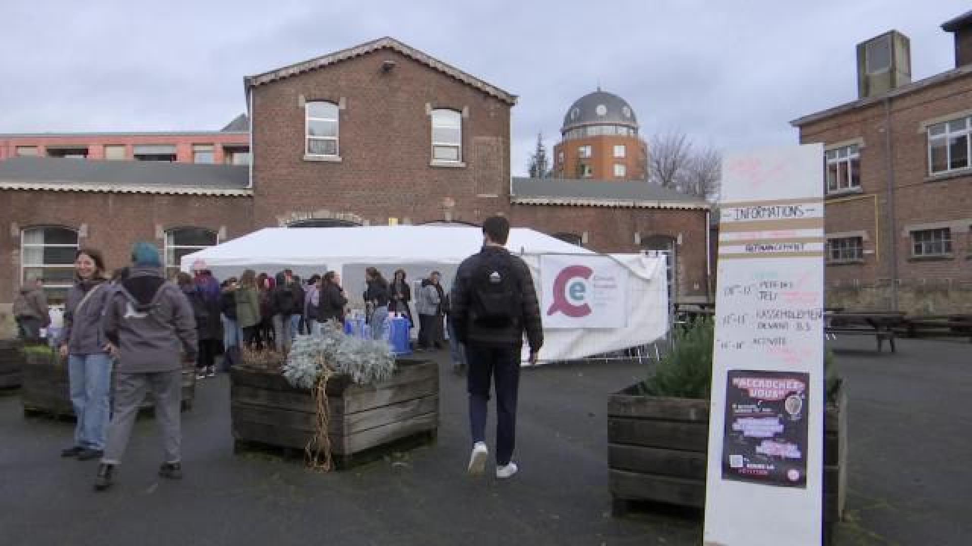 La Fédération des étudiants francophones a manifesté à Liège