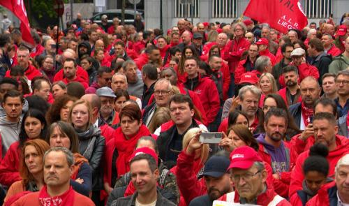 La FGTB manifeste contre l'austérité budgétaire européenne 