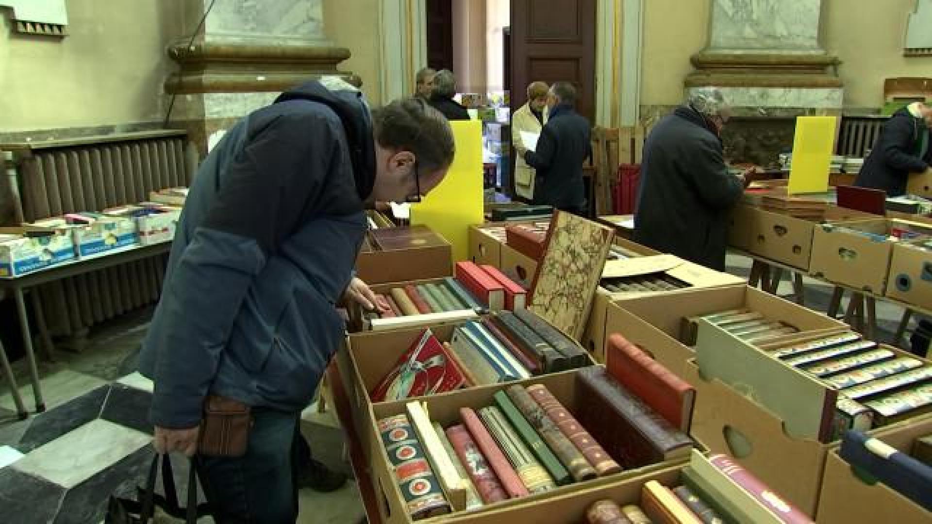 La Foire aux livres du Kiwanis de Liège: le public au rendez-vous