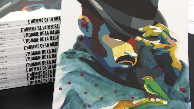 La fresque l 'Homme de la Meuse racontée dans un livre et une expo