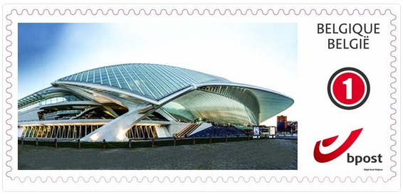 La gare des Guillemins et l'université bientôt sur un timbre poste 