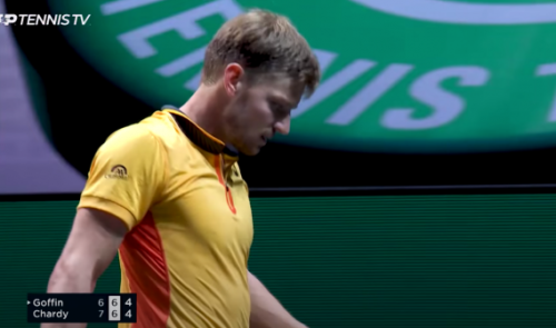 "Pas de mauvaises ondes" pour David Goffin