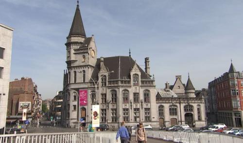 La Grand Poste de Liège en travaux 