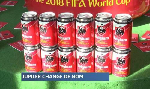 La Jupiler devient Belgium pour une durée déterminée