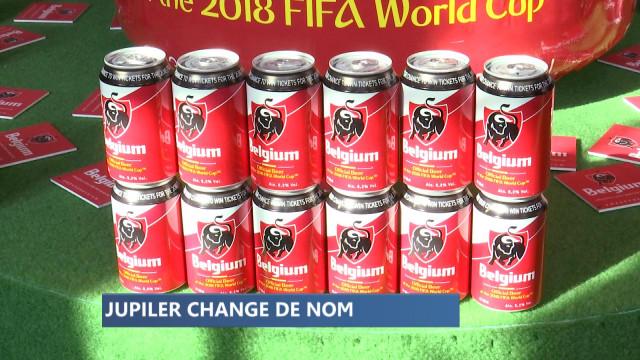 La Jupiler devient Belgium pour une durée déterminée
