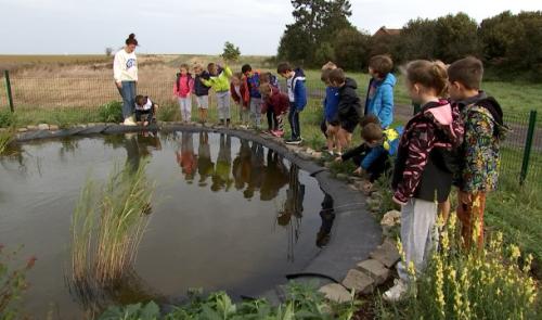 La mare didactique de Bettincourt reçoit le trophée BiodiverCité