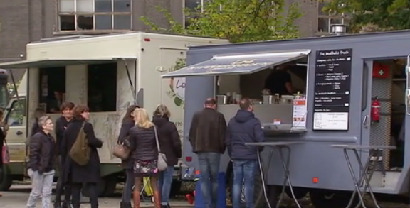 La mode des food-trucks s'invite aussi sur le site du Val Benoît