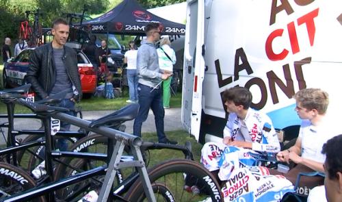 La Philippe Gilbert Junior sous le regard... de Philippe Gilbert