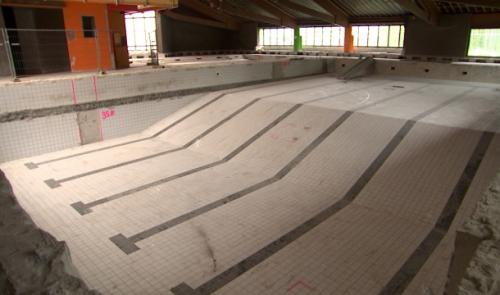 La piscine de Huy en pleine transformation
